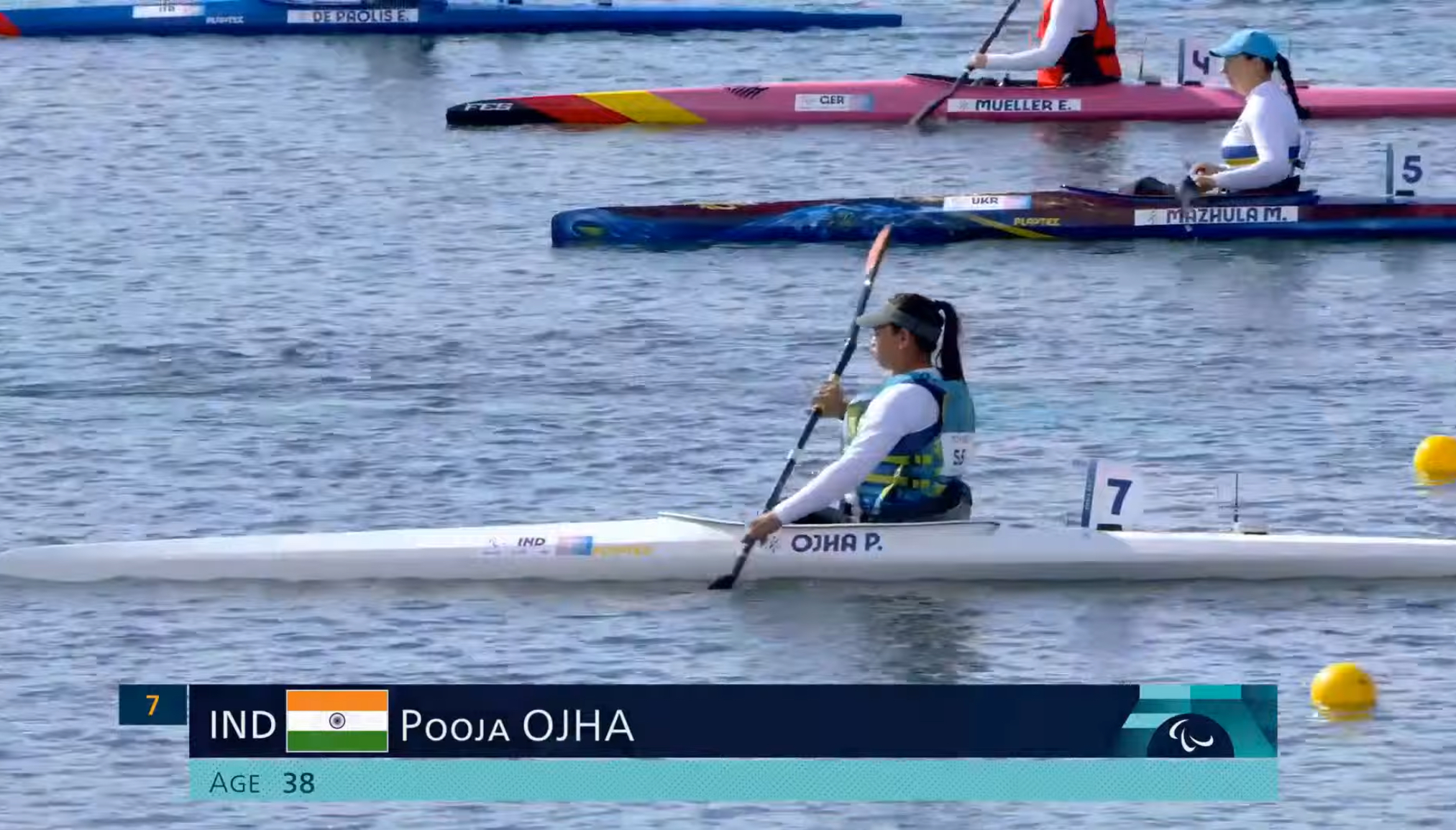 Paralympian Pooja Ojha lost Game