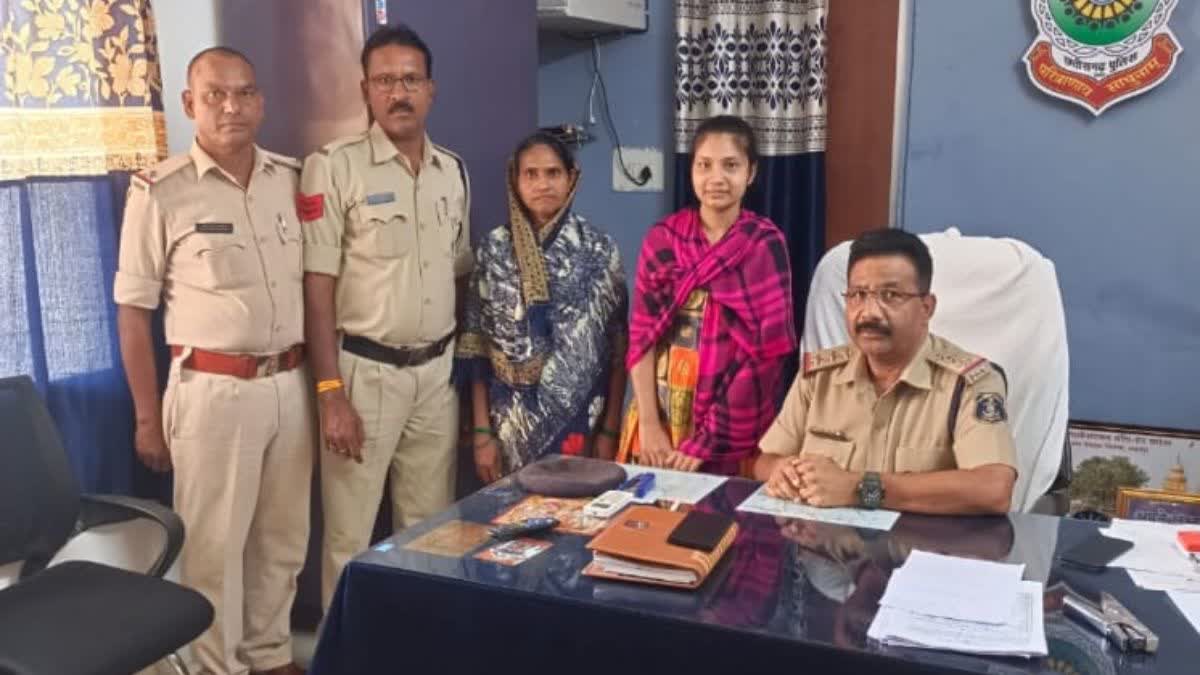 Bilaspur girl recovered in Durg