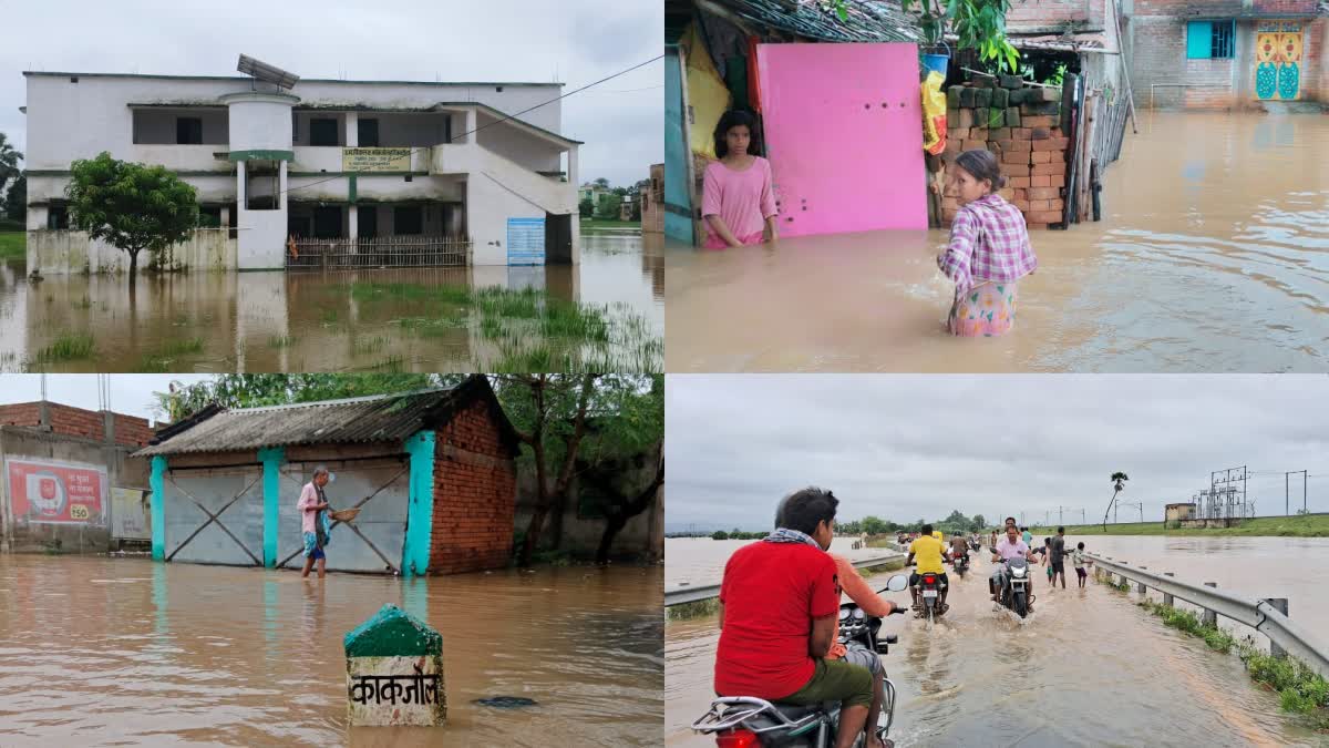 flood situation sahibganj