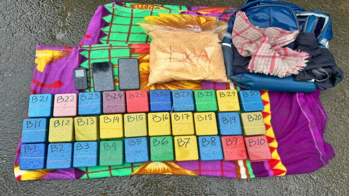 meghalaya police seized drugs worth rupees of nine crore