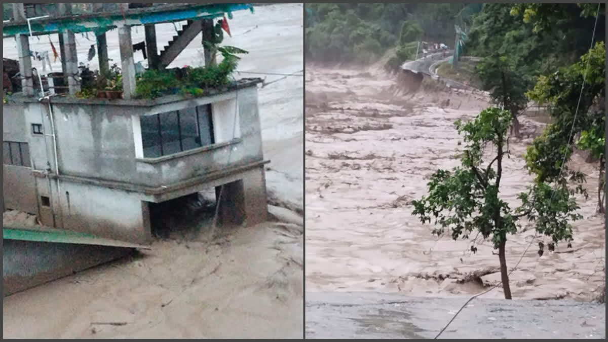 Damages due to flash flood worth thousands of crores of rupees