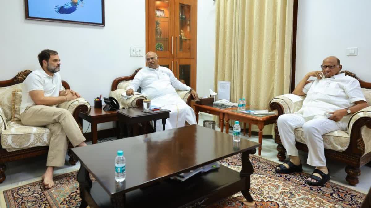 Pawar met Kharge and Rahul