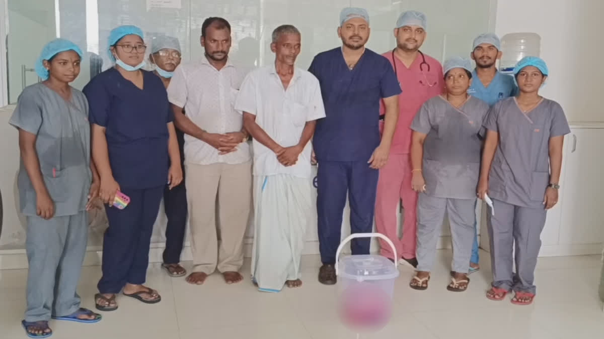 in Ranipet Leiomyoma tumor in woman uterus Doctors successfully removed it surgically
