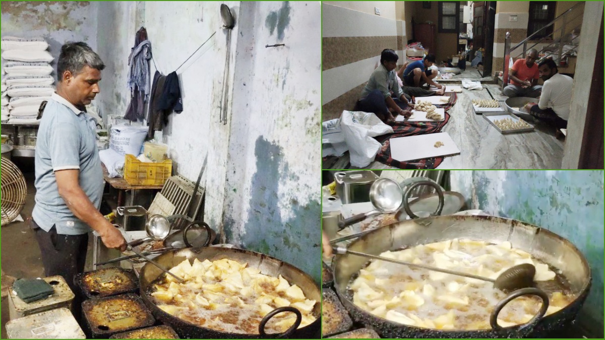 famous samosa Shop in panipat