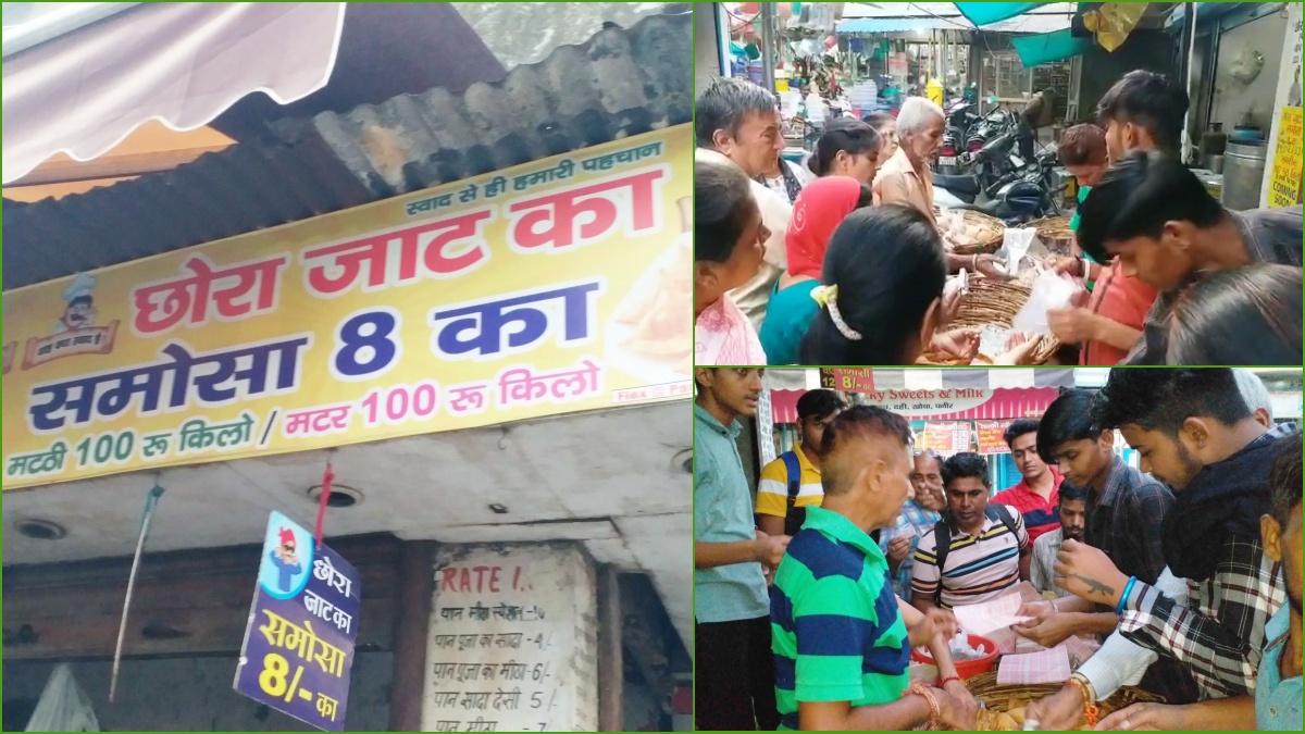 famous samosa Shop in panipat