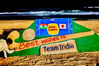 sudarsansand pattnaik wishes Indian hockey team