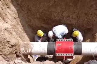 Thieves dig deep tunnel, steal oil worth lakhs from Indian Oil pipeline in Dwarka