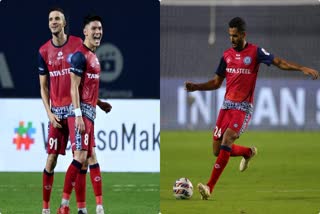Jamshedpur FC defeated Hyderabad FC in Indian Super League football match at JRD Tata Sports Complex
