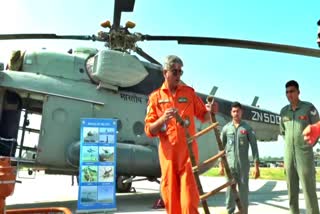 A demonstration was conducted at the Air Force Station in Jammu, showcasing the Indian Air Force's helicopter unit's remarkable capabilities in rescuing and providing aid during times of crisis.  Relief operations were carried out by the Indian Air Force in Himachal Pradesh during the floods that ravaged the state during the months of July and August.