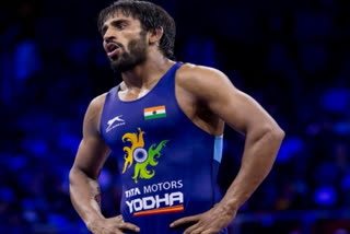 Indian wrestler Bajrang Punia secured a place in the semifinals of the 65 kg category wrestling event of the ongoing Asian Games here on Friday. Punia beat Bahrainian grappler Alibeg Alibegov by 4-0.