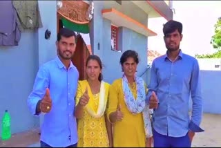 Four Constable Jobs In Tribal Family in Sangareddy