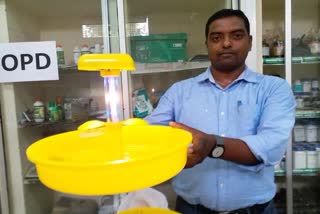 protect crops with help of solar light trap