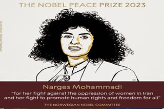 NOBEL PEACE PRIZE 2023 AWARDED TO NARGES MOHAMMADI