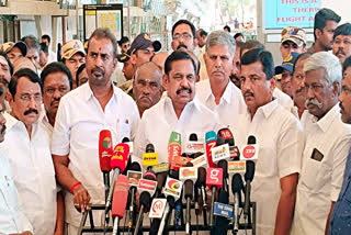 in Coimbatore Edappadi Palaniswami spoke about the BJp ADMK alliance and the parliament election strategy