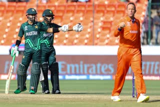 Pakistan vs Netherlands  Pakistan vs Netherlands Score Updates  Muhammad Rizwan  Saud Shakeel  Cricket World Cup 2023  ഏകദിന ലോകകപ്പ് 2023  പാകിസ്ഥാൻ vs നെതർലൻഡ്‌സ്  മുഹമ്മദ് റിസ്‌വാന്‍