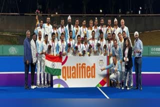 ایشیائی کھیلوں میں ہندوستان نے جاپان کو پانچ-ایک سے شکست دے کر ہاکی کا طلائی تمغہ جیتا