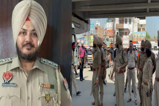 Vigilance SHO Gurbinder Singh produced in the honorable court