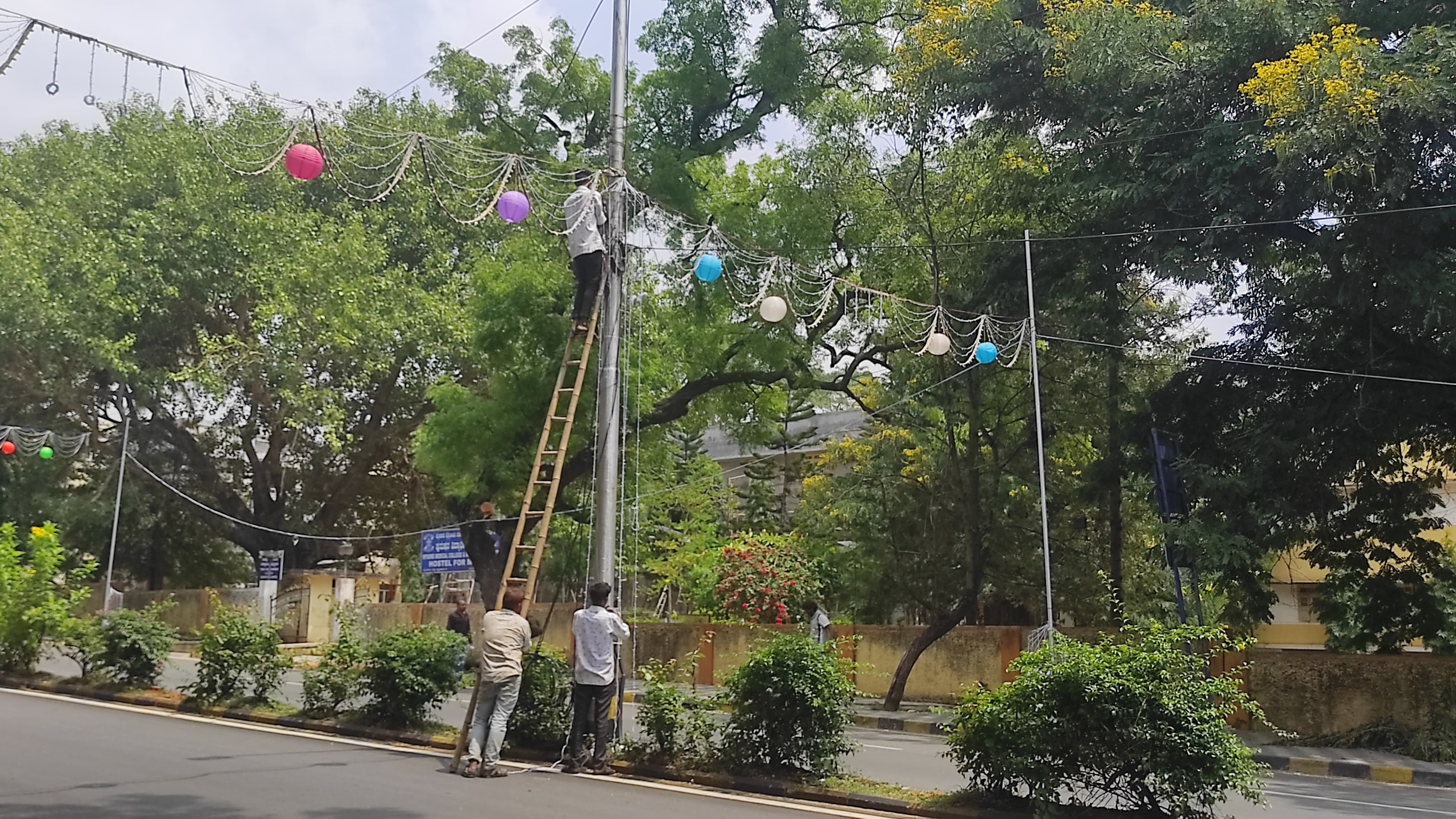 Mysore will sparkle electric lights during Dasara