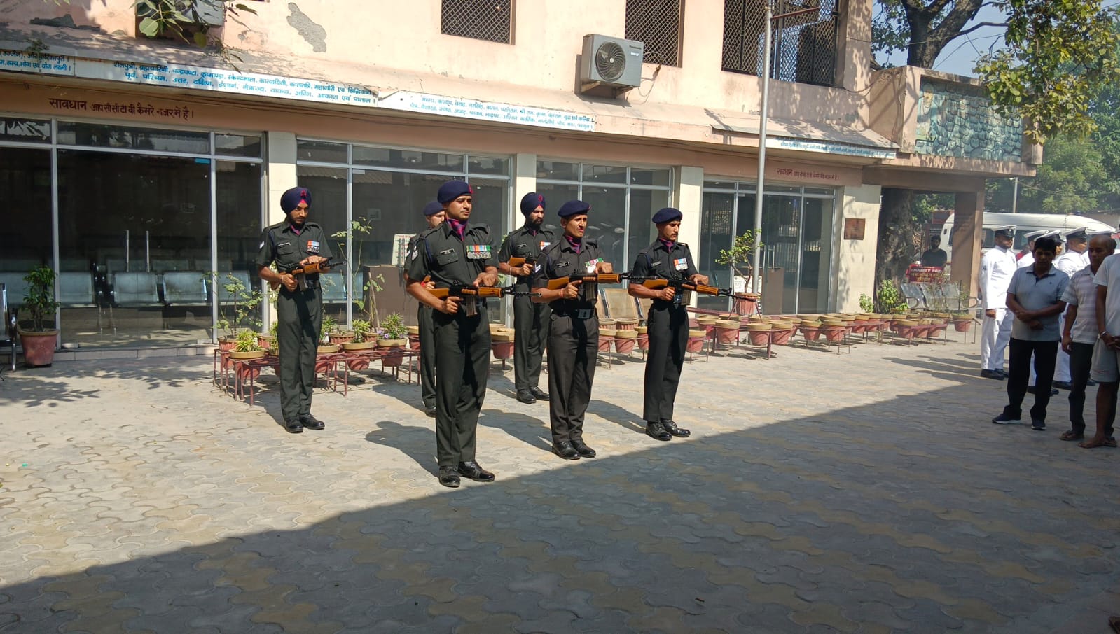 Last farewell given to Colonel Vinay Panwar in Haridwar