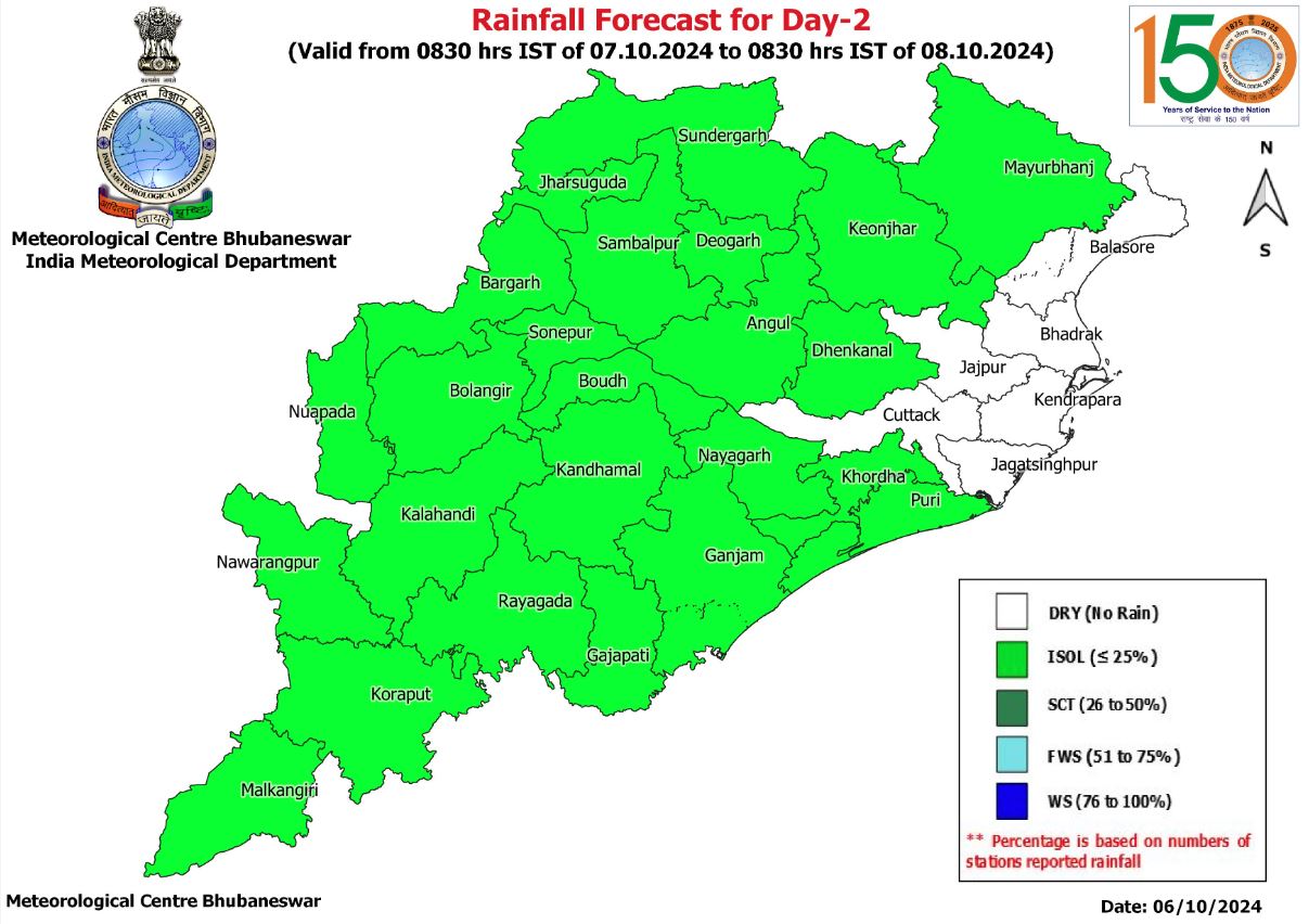 Odisha Weather Forecast Latest Update