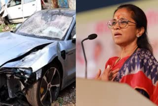 Supriya Sule On Porsche Car Accident