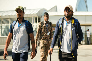 International cricket stars have arrived in the Srinagar for the Legends League Cricket (LLC) tournament for the remaining matches and the grand finale.