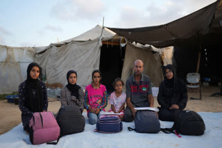 A Displaced Family's Year Of Fleeing Across The Devastated Gaza Strip