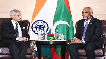 External Affairs Minister Jaishankar met Maldives President Muizzu