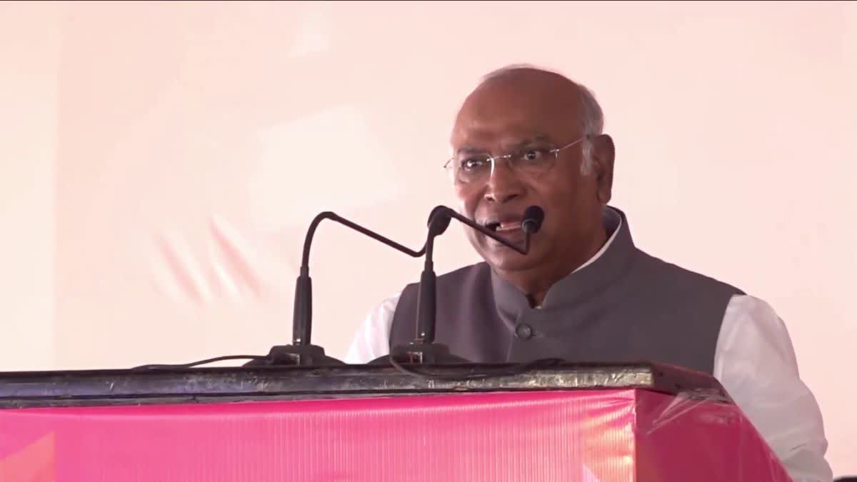 Mallikarjun Kharge in Jodhpur