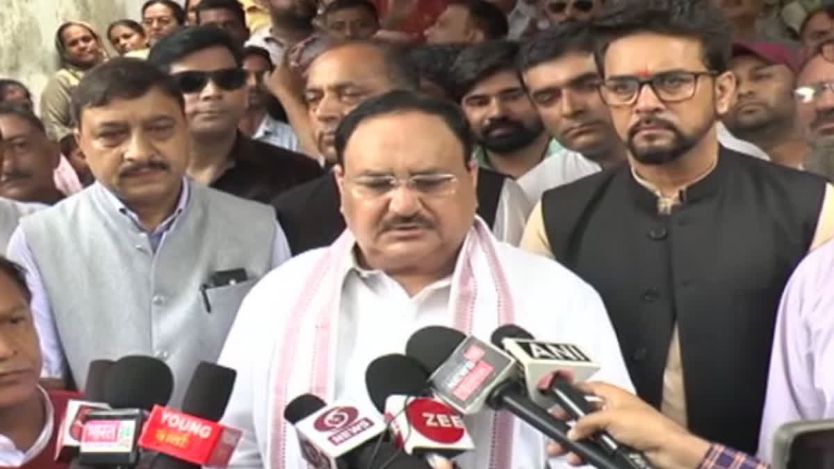 Congress means loot, corruption and dynastic politics, claims Nadda