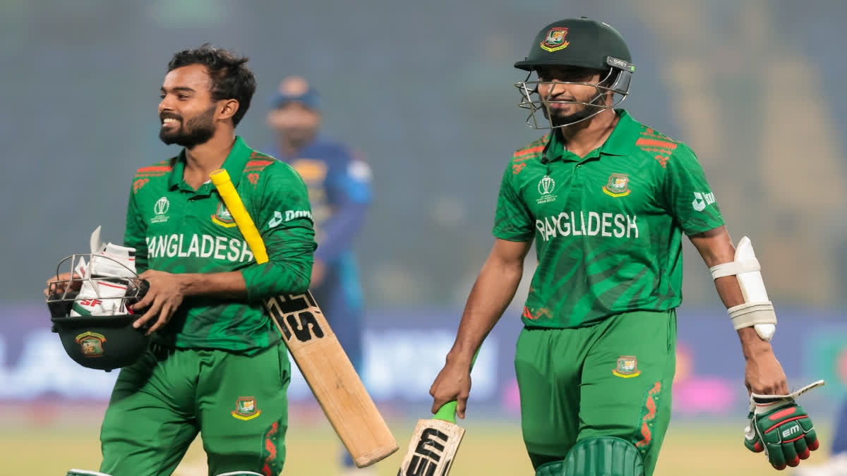 World Cup 2023: Shanto, Shakib power Bangladesh to three wicket win over Sri Lanka
