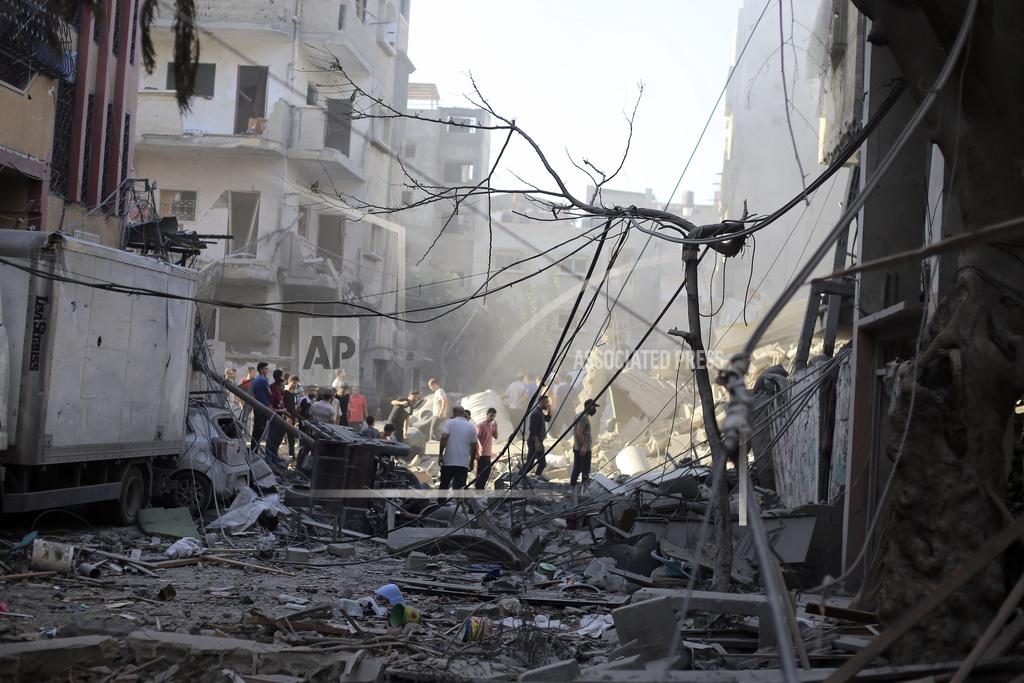 Israeli Bombardment on Gaza (Photo AP)