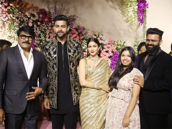 Varun-Lavanya Wedding Reception