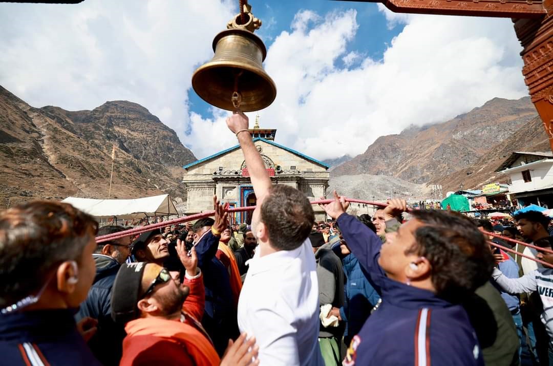 Rahul Gandhi Kedarnath visit