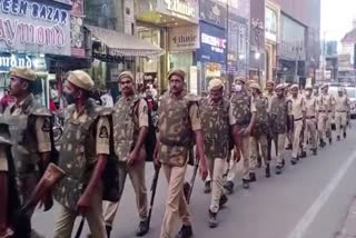 Police Alert in Old City Hyderabad