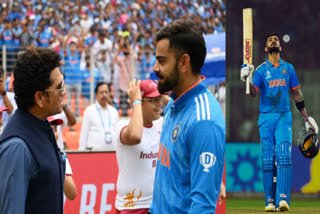 Cricket World Cup 2023  Virat Kohli  Virat Kohli 49th ODI Century  Virat Kohli On Sachin Tendulkar  India vs South Africa  ഏകദിന ക്രിക്കറ്റ് ലോകകപ്പ്  ലോകകപ്പ് ക്രിക്കറ്റ് 2023  വിരാട് കോലി  സച്ചിനെ കുറിച്ച് വിരാട് കോലി  ഇന്ത്യ ദക്ഷിണാഫ്രിക്ക