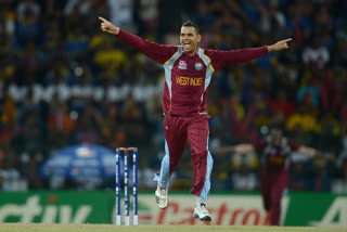 Sunil Narine announces retirement  retirement from international cricket  Sunil Narine retirement from international cricket  Sunil Narine International Stats  ಅಂತಾರಾಷ್ಟ್ರೀಯ ಕ್ರಿಕೆಟ್​ಗೆ ವಿದಾಯ  ಕ್ರಿಕೆಟ್​ಗೆ ವಿದಾಯ ಹೇಳಿದ ಆಲ್​ರೌಂಡರ್​ ಸುನಿಲ್​ ನರೈನ್​ Sunil Narine Retirement  ನರೈನ್ ಭಾನುವಾರ ಅಂತಾರಾಷ್ಟ್ರೀಯ ಕ್ರಿಕೆಟ್​ಗೆ ನಿವೃತ್ತಿ  ಸಾಮಾಜಿಕ ಜಾಲತಾಣದಲ್ಲಿ ಪ್ರಸ್ತಾಪ  ವೆಸ್ಟ್ ಇಂಡೀಸ್ ಸ್ಟಾರ್ ಆಲ್ ರೌಂಡರ್ ಸುನಿಲ್ ನರೈನ್  ನರೈನ್ ಅಂತರಾಷ್ಟ್ರೀಯ ಕ್ರಿಕೆಟ್​ಗೆ ವಿದಾಯ  ಭಾವನಾತ್ಮಕ ಟ್ವೀಟ್​ ಮಾಡಿದ ನರೈನ್​ ಐಪಿಎಲ್‌ನಿಂದ ಮನ್ನಣೆ  ಟಿ20ಯಲ್ಲಿ ಇತಿಹಾಸ ಸೃಷ್ಟಿಸಿದ ಮೊದಲ ಬೌಲರ್