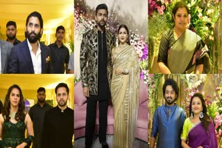 Varun Tej and Lavanya Tripathi reception photos