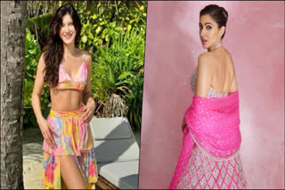 Shanaya Kapoor and Sara Ali Khan latest pictures