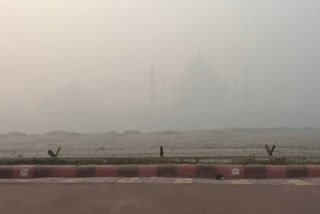 Delhi, NCR air pollution: Setback for tourists as thick haze envelops Taj Mahal