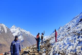 Tourists in Himachal Pradesh