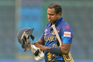 Sri Lanka all-rounder Angelo Mathews officially called timed out against Bangladesh in the ongoing World Cup 2023 at Arun Jaitley stadium in Delhi on Monday.