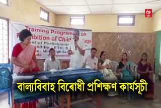 Programme On Prohibition of Child Marriage