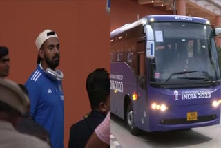Team India arrives in Bengaluru ahead of Nov 12 ICC World Cup match