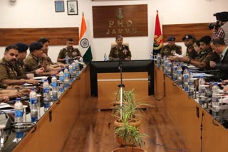 DGP J&K chairs officers meet In Jammu, Reviews Security Arrengments