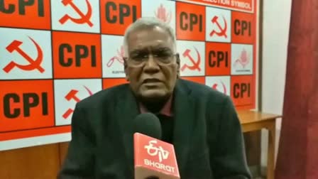 CPI national general secretary D Raja