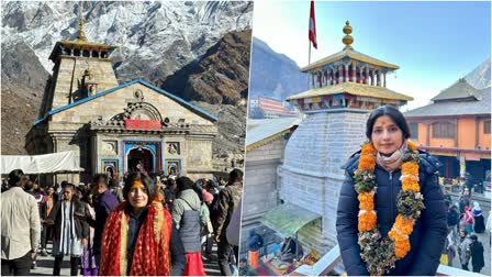 Dimple Yadav Badrinath Visit