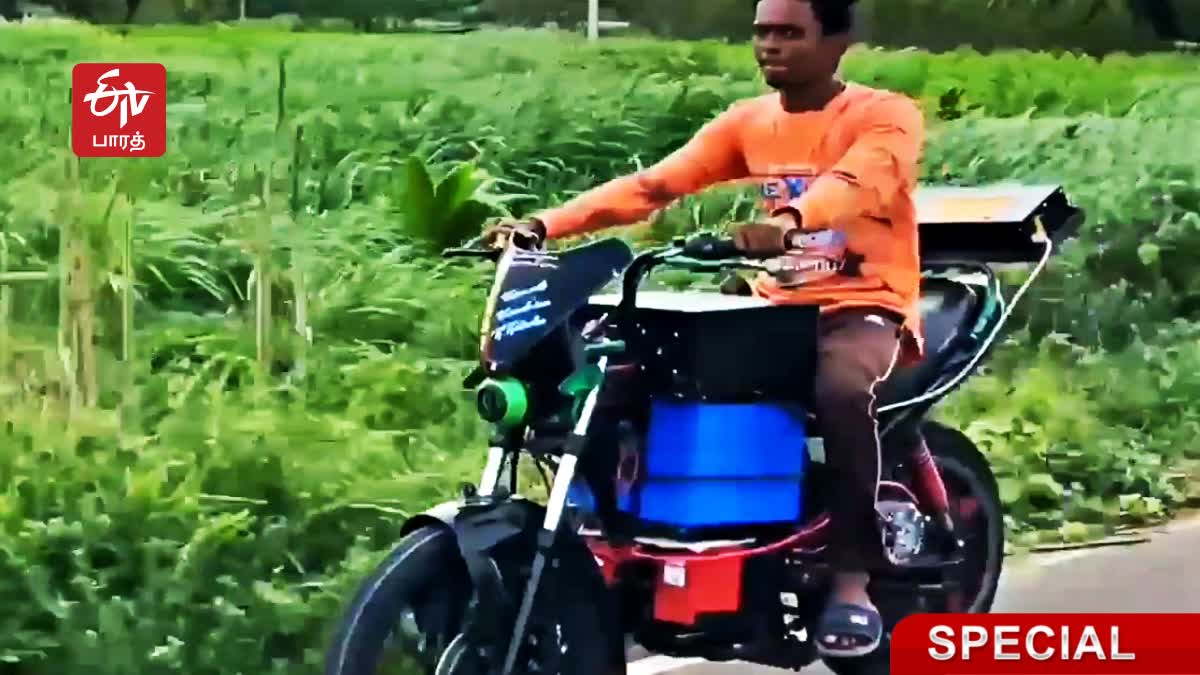 SELF RECHARGING ELECTRIC BIKE TESTED WITH DYNAMO BY THENI BROTHERS