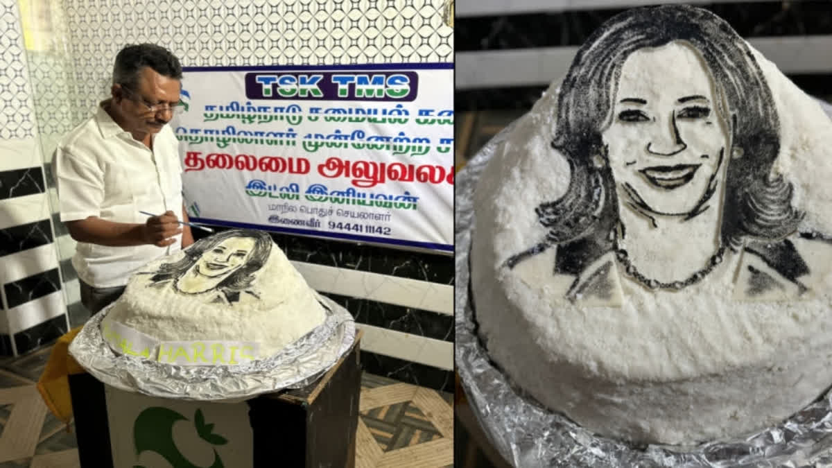 50 Kg Idli to Celebrate Kamala Harris Victory but Satisfied with competing