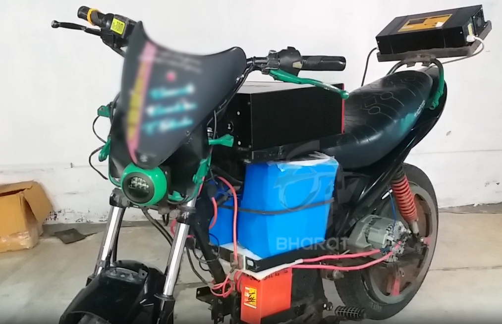 SELF RECHARGING ELECTRIC BIKE TESTED WITH DYNAMO BY THENI BROTHERS